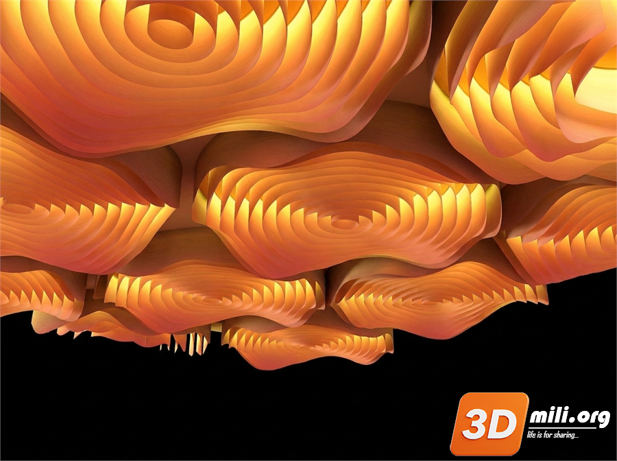 Ceiling Decoration Skp Files